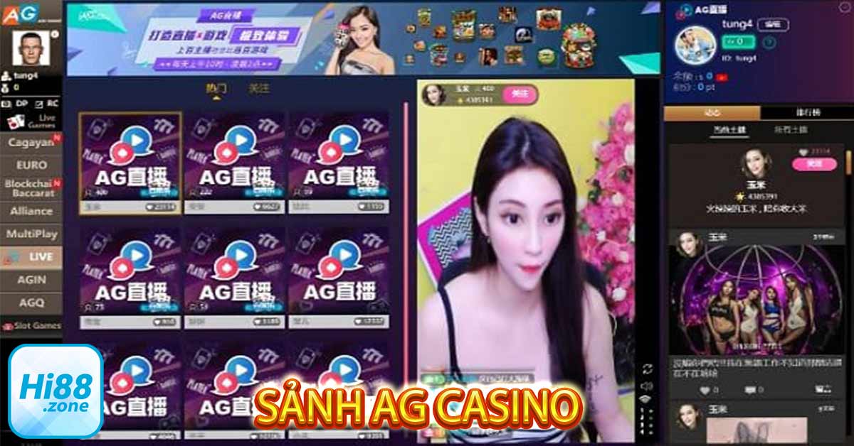 AG Casino cùng hệ thống game hot đứng số 1 thị trường