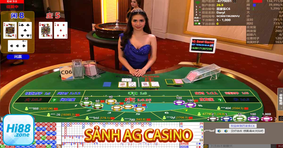 Giới thiệu sảnh AG Casino là gì