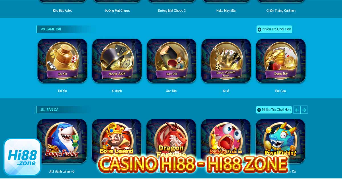 Top 3 game Casino Hi88 anh em không nên bỏ lỡ